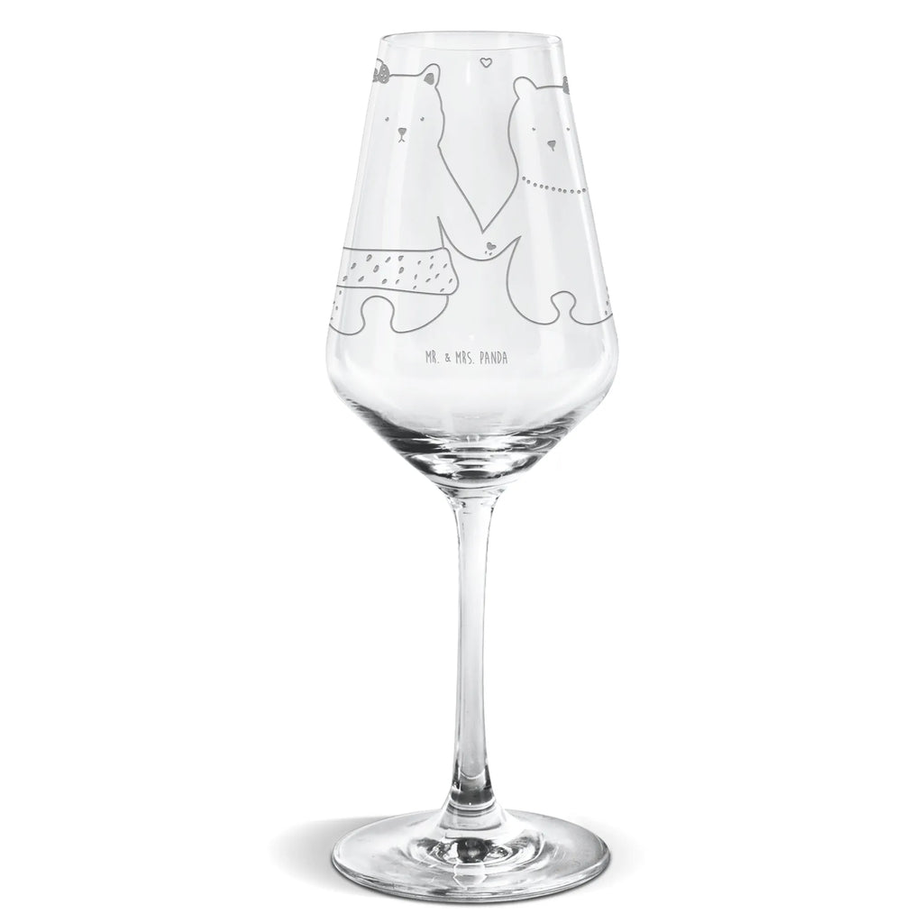 Weißwein Glas Bär Freundin Weißweinglas, Weinglas, Weißwein Glas, Weinglas mit Gravur, Geschenk für Weinliebhaber, Spülmaschinenfeste Weingläser, Hochwertige Weinaccessoires, Bär, Teddy, Teddybär, Bär Freundin Beste Freund Liebe Liebesbeweis Verliebt Kumpel Kumpeliene