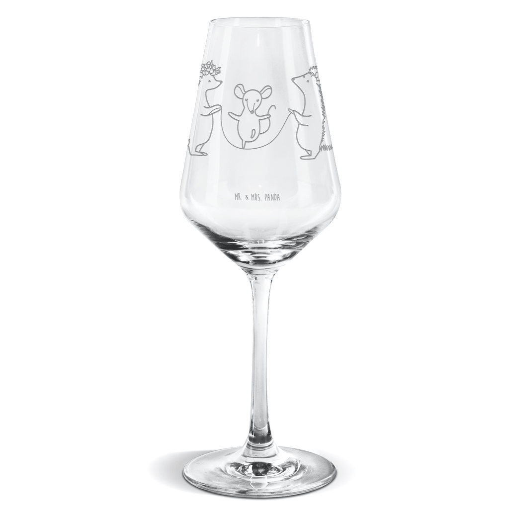 Weißwein Glas Igel Seilhüpfen Weißweinglas, Weinglas, Weißwein Glas, Weinglas mit Gravur, Geschenk für Weinliebhaber, Spülmaschinenfeste Weingläser, Hochwertige Weinaccessoires, Tiermotive, Gute Laune, lustige Sprüche, Tiere, Igel, Maus, Seilspringen, Seilhüpfen, Kinder, Kindergarten