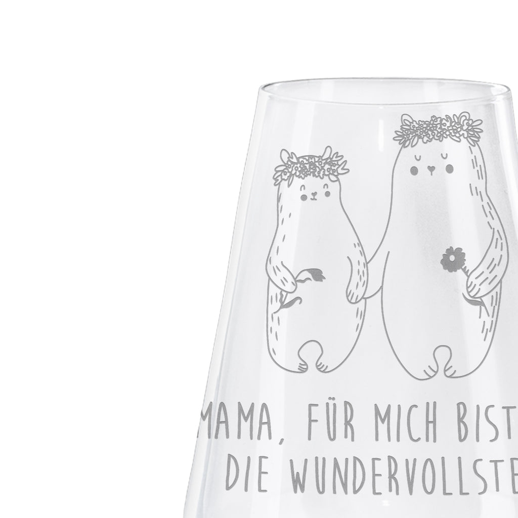 Weißwein Glas Bären mit Blumenkranz Weißweinglas, Weinglas, Weißwein Glas, Weinglas mit Gravur, Geschenk für Weinliebhaber, Spülmaschinenfeste Weingläser, Hochwertige Weinaccessoires, Familie, Vatertag, Muttertag, Bruder, Schwester, Mama, Papa, Oma, Opa, Bär, Bären, Mutter, Mutti, Mami, Lieblingsmensch, Lieblingsmama, beste Mutter, weltbeste Mama, Geschenk Mama. Muttertag, Tochter, Kind, Kinder, Töchter, Family, Vorbild