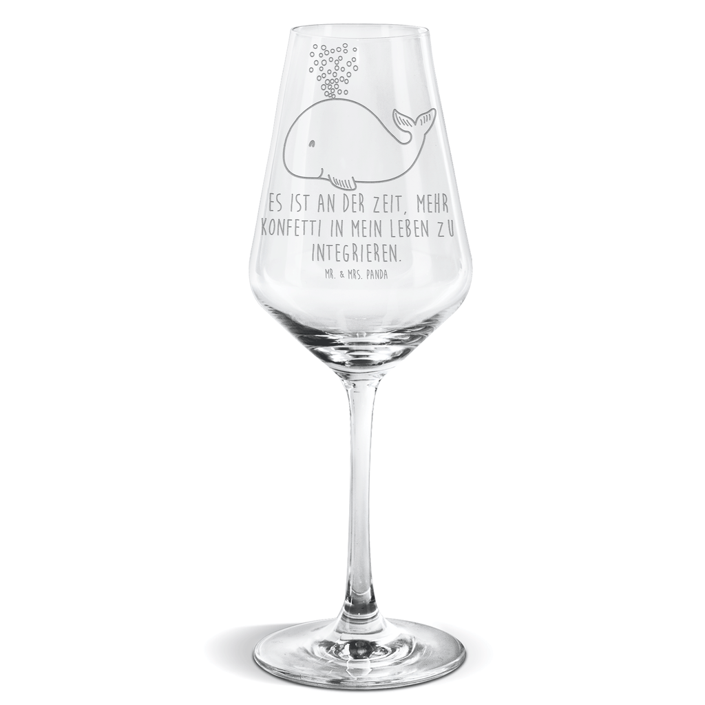 Weißwein Glas Wal Konfetti Weißweinglas, Weinglas, Weißwein Glas, Weinglas mit Gravur, Geschenk für Weinliebhaber, Spülmaschinenfeste Weingläser, Hochwertige Weinaccessoires, Meerestiere, Meer, Urlaub, Wal, Konfetti, Wale, Motivation, Neuanfang, Trennung, Diät, Abnehmen, Neustart, Lebensabschnitt, Geburtstag