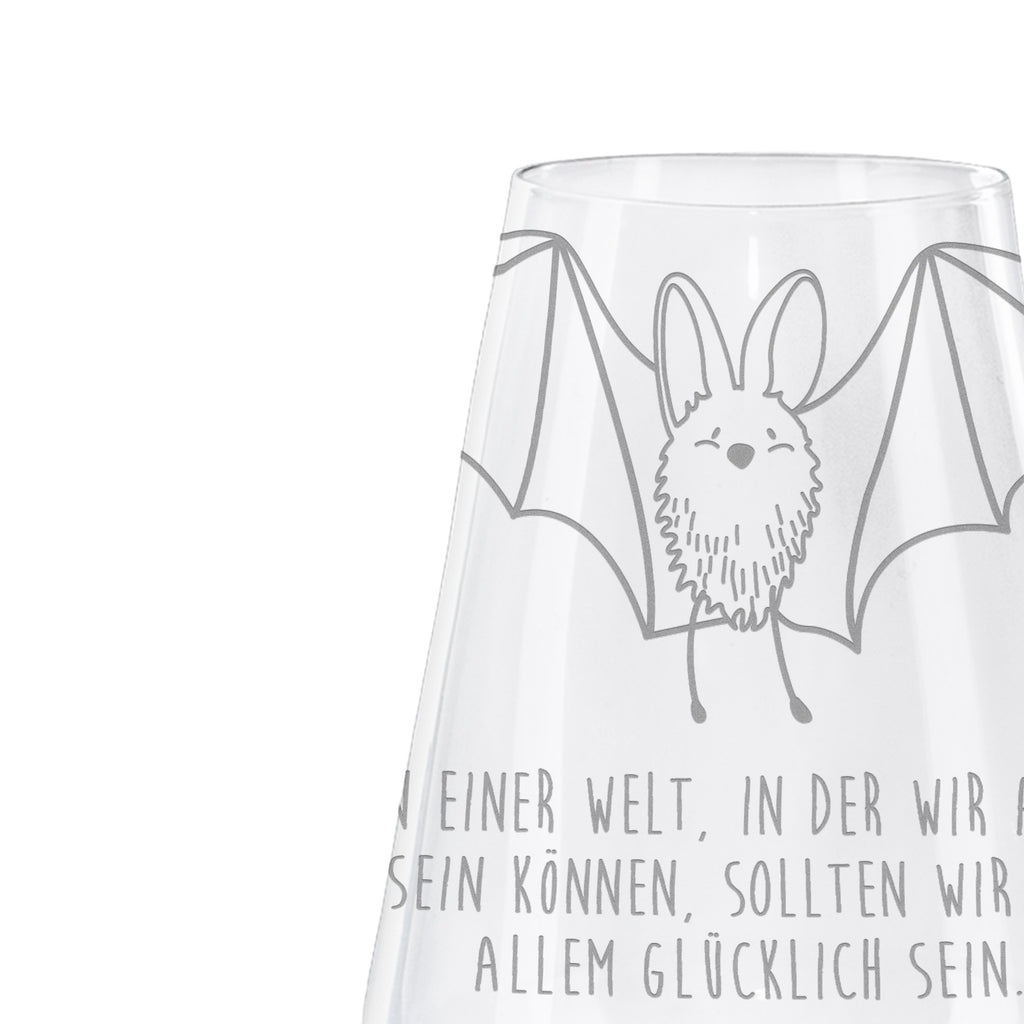 Weißwein Glas Fledermaus Flügel Weißweinglas, Weinglas, Weißwein Glas, Weinglas mit Gravur, Geschenk für Weinliebhaber, Spülmaschinenfeste Weingläser, Hochwertige Weinaccessoires, Tiermotive, Gute Laune, lustige Sprüche, Tiere