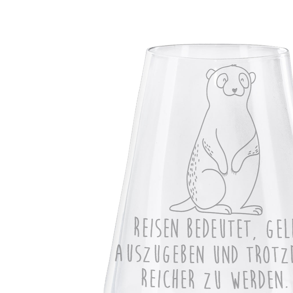 Weißwein Glas Erdmännchen Weißweinglas, Weinglas, Weißwein Glas, Weinglas mit Gravur, Geschenk für Weinliebhaber, Spülmaschinenfeste Weingläser, Hochwertige Weinaccessoires, Afrika, Wildtiere, Erdmännchen, Reisen, Spruch, Weltreise, Afrikareise, Roadtrip, Traveling