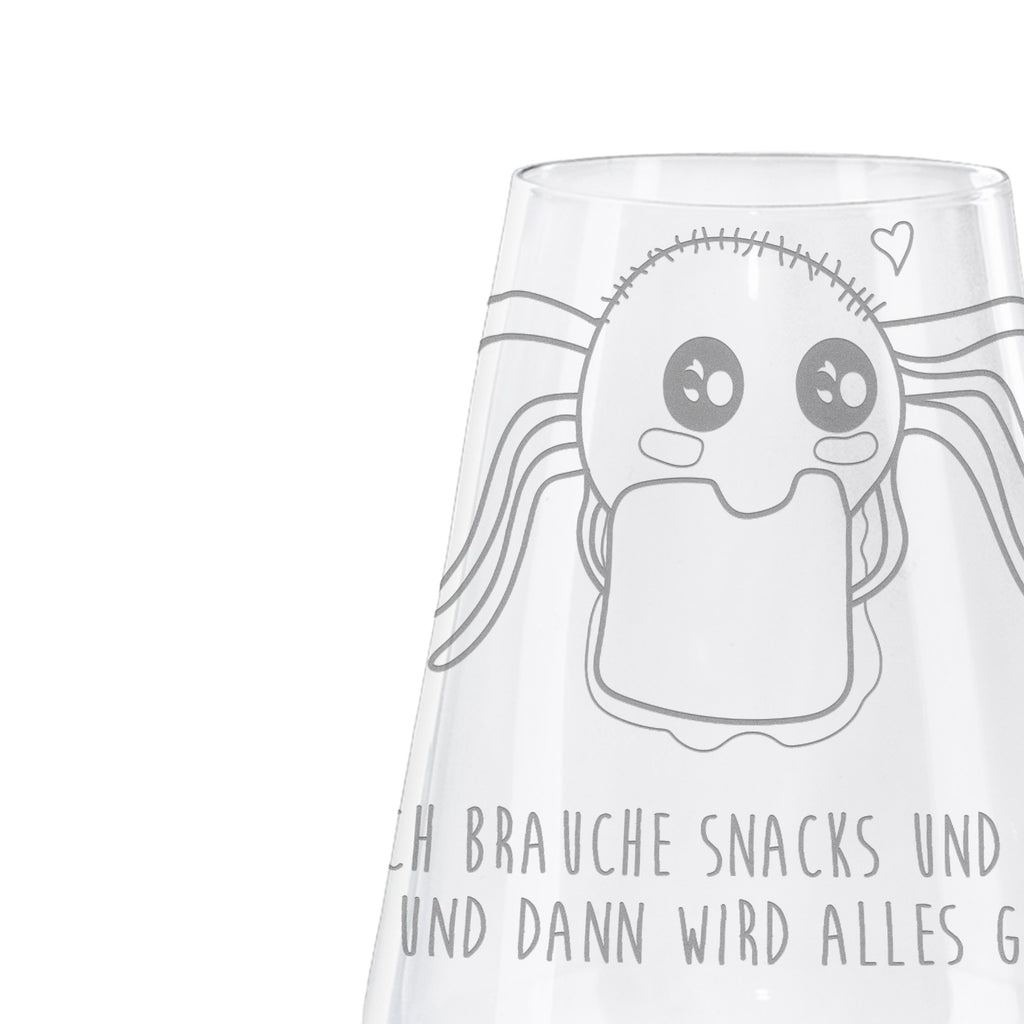 Weißwein Glas Spinne Agathe Sandwich Weißweinglas, Weinglas, Weißwein Glas, Weinglas mit Gravur, Geschenk für Weinliebhaber, Spülmaschinenfeste Weingläser, Hochwertige Weinaccessoires, Spinne Agathe, Spinne, Agathe, Videos, Merchandise, Glück, Mut, Hungrig, Verfressen, Lebensfreude, Alles wird gut, Hunger