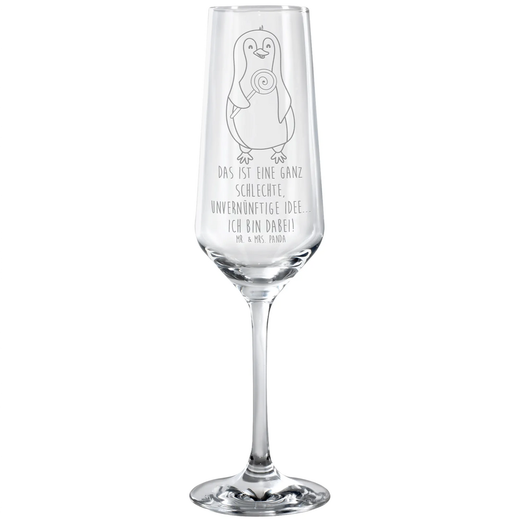 Sektglas Pinguin Lolli Sektglas, Sektglas mit Gravur, Spülmaschinenfeste Sektgläser, Pinguin, Pinguine, Lolli, Süßigkeiten, Blödsinn, Spruch, Rebell, Gauner, Ganove, Rabauke