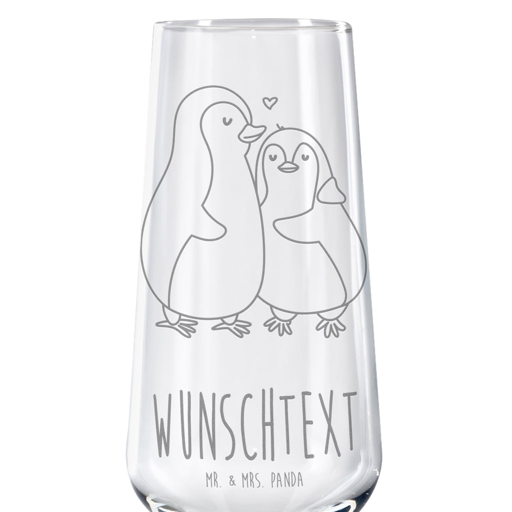 Personalisiertes Sektglas Pinguin umarmend Sektglas, Sektglas mit Gravur, Spülmaschinenfeste Sektgläser, Pinguin, Liebe, Liebespaar, Liebesbeweis, Liebesgeschenk, Verlobung, Jahrestag, Hochzeitstag, Hochzeit, Hochzeitsgeschenk