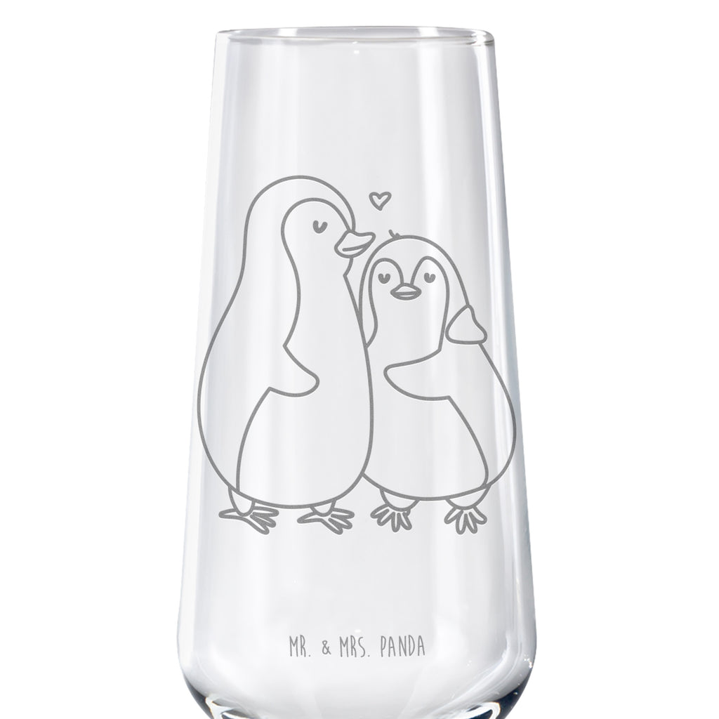 Sektglas Pinguin umarmend Sektglas, Sektglas mit Gravur, Spülmaschinenfeste Sektgläser, Pinguin, Liebe, Liebespaar, Liebesbeweis, Liebesgeschenk, Verlobung, Jahrestag, Hochzeitstag, Hochzeit, Hochzeitsgeschenk