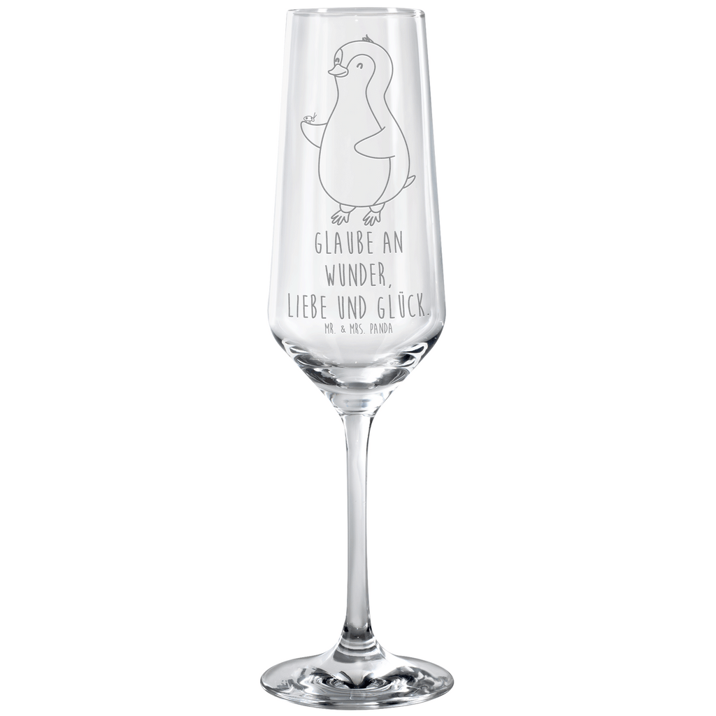 Sektglas Pinguin Marienkäfer Sektglas, Sektglas mit Gravur, Spülmaschinenfeste Sektgläser, Pinguin, Pinguine, Marienkäfer, Liebe, Wunder, Glück, Freude, Lebensfreude