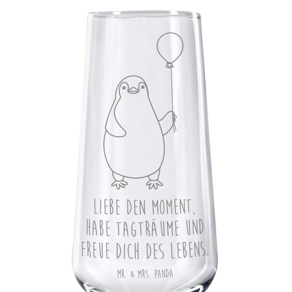 Sektglas Pinguin Luftballon Sektglas, Sektglas mit Gravur, Spülmaschinenfeste Sektgläser, Pinguin, Pinguine, Luftballon, Tagträume, Lebenslust, Geschenk Freundin, Geschenkidee, beste Freundin, Motivation, Neustart, neues Leben, Liebe, Glück