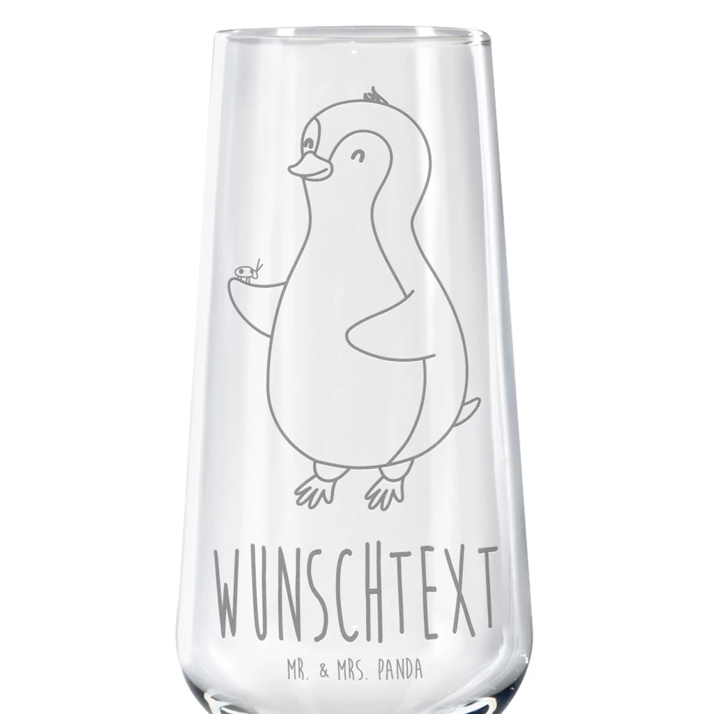 Personalisiertes Sektglas Pinguin Marienkäfer Sektglas, Sektglas mit Gravur, Spülmaschinenfeste Sektgläser, Pinguin, Pinguine, Marienkäfer, Liebe, Wunder, Glück, Freude, Lebensfreude