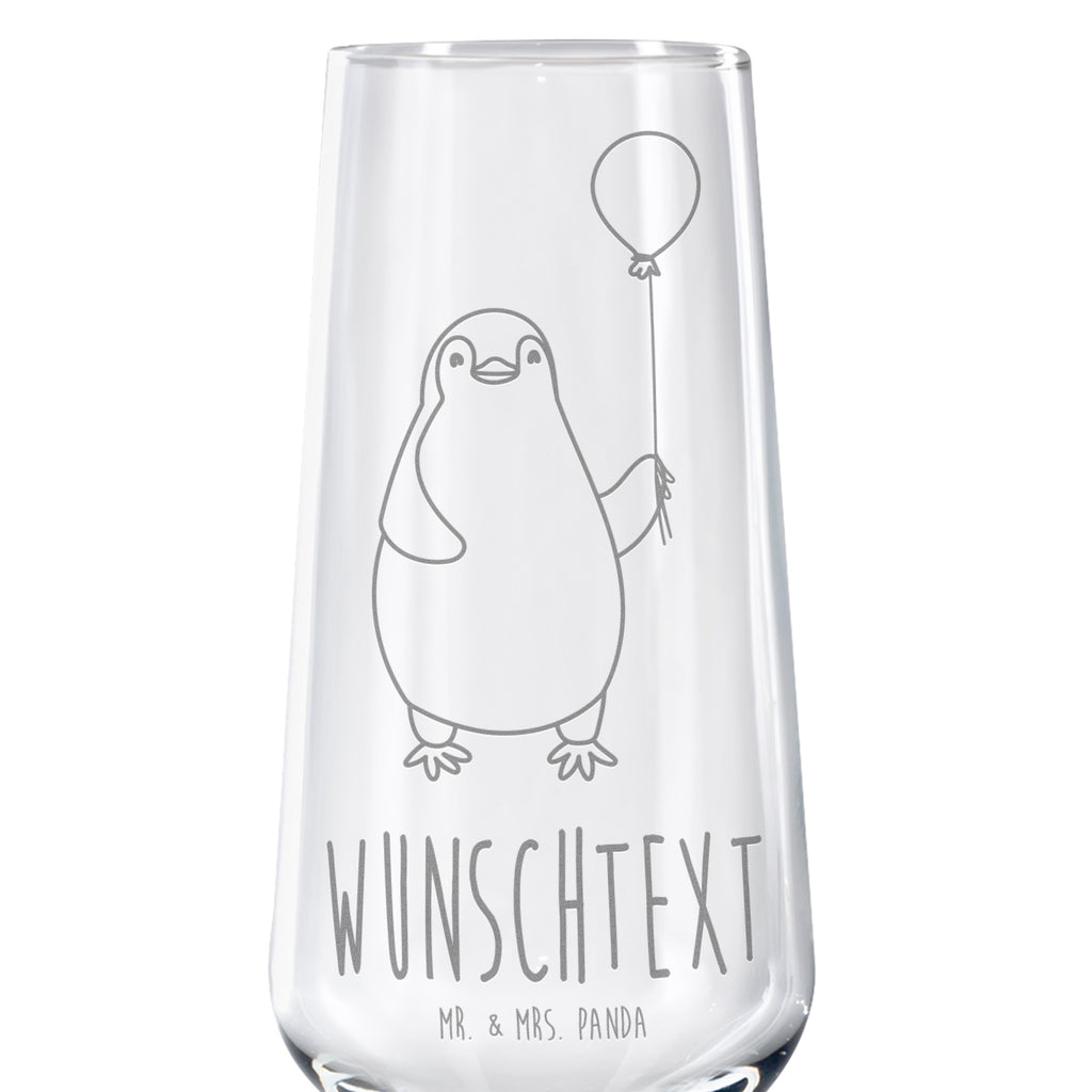 Personalisiertes Sektglas Pinguin Luftballon Sektglas, Sektglas mit Gravur, Spülmaschinenfeste Sektgläser, Pinguin, Pinguine, Luftballon, Tagträume, Lebenslust, Geschenk Freundin, Geschenkidee, beste Freundin, Motivation, Neustart, neues Leben, Liebe, Glück