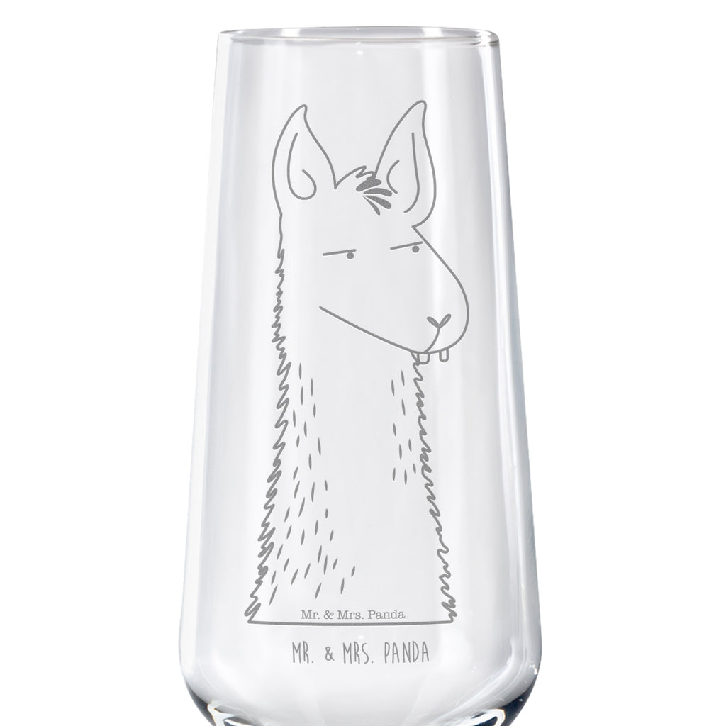 Sektglas Lamakopf genervt Sektglas, Sektglas mit Gravur, Spülmaschinenfeste Sektgläser, Lama, Alpaka, Lamas, Recht haben, genervt sein, Freundin, beste Freundin, Partnerin, Büro, Büroalltag, Chef, Chefin, Azubi