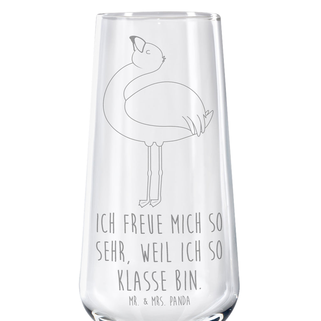 Sektglas Flamingo stolz Sektglas, Sektglas mit Gravur, Spülmaschinenfeste Sektgläser, Flamingo, stolz, Freude, Selbstliebe, Selbstakzeptanz, Freundin, beste Freundin, Tochter, Mama, Schwester