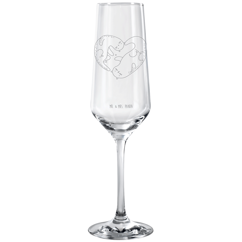 Sektglas Otter Herz Sektglas, Sektglas mit Gravur, Spülmaschinenfeste Sektgläser, Otter, Fischotter, Seeotter, Liebe, Herz, Liebesbeweis, Liebesgeschenk, Bessere Hälfte, Love you, Jahrestag, Hochzeitstag, Verlobung, gemeinsames Leben