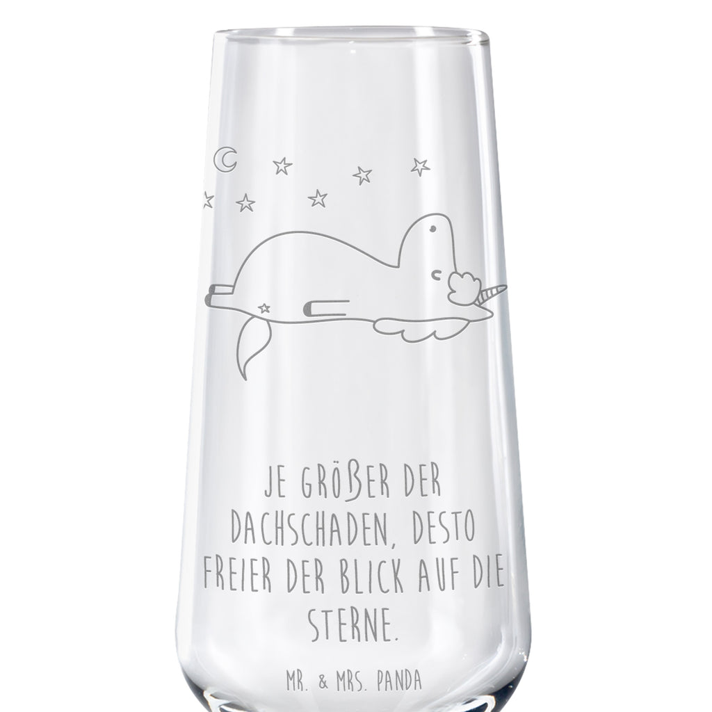 Sektglas Einhorn Sternenhimmel Sektglas, Sektglas mit Gravur, Spülmaschinenfeste Sektgläser, Einhorn, Einhörner, Einhorn Deko, Pegasus, Unicorn, Sterne, Dachschaden, Verrückt, Sternenhimmel