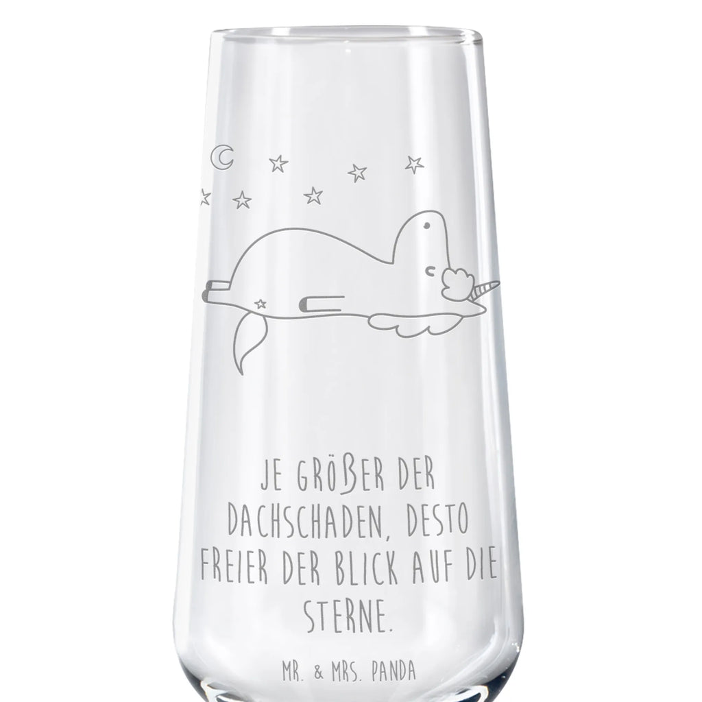 Sektglas Einhorn Sternenhimmel Sektglas, Sektglas mit Gravur, Spülmaschinenfeste Sektgläser, Einhorn, Einhörner, Einhorn Deko, Pegasus, Unicorn, Sterne, Dachschaden, Verrückt, Sternenhimmel