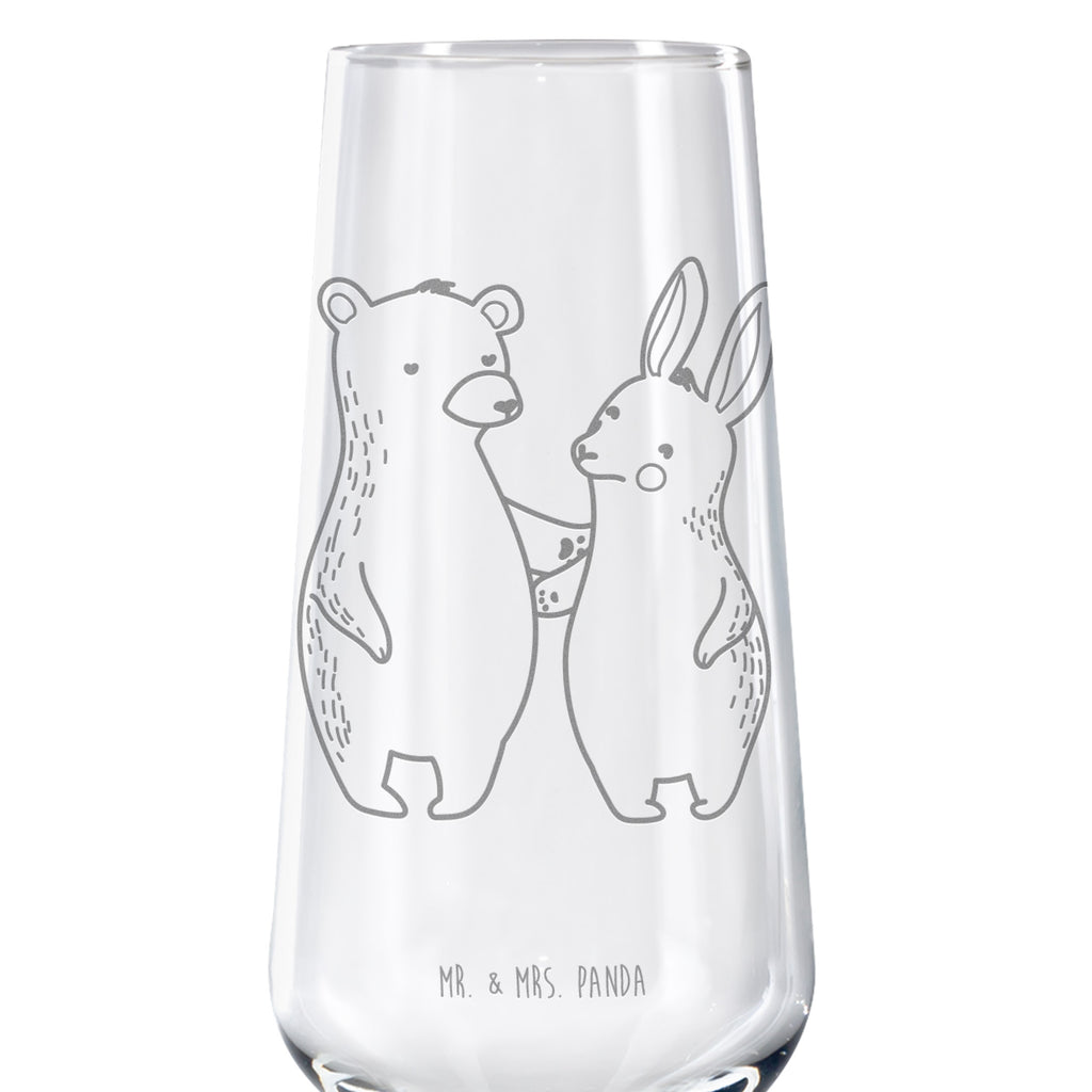 Sektglas Bär Hase Umarmen Sektglas, Sektglas mit Gravur, Spülmaschinenfeste Sektgläser, Liebe, Partner, Freund, Freundin, Ehemann, Ehefrau, Heiraten, Verlobung, Heiratsantrag, Liebesgeschenk, Jahrestag, Hocheitstag, Freunde, bester Freund, Hase, Bär, Bärchen, best friends