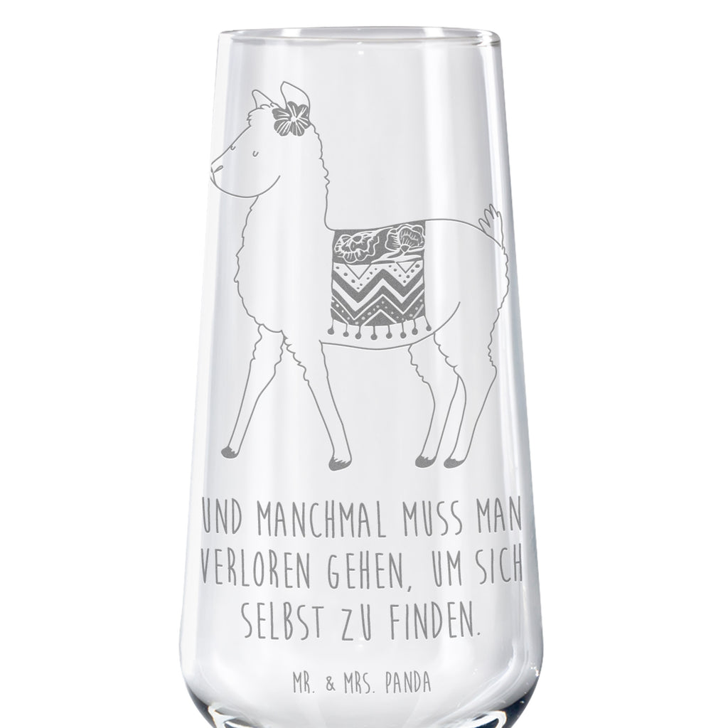 Sektglas Alpaka stolz Sektglas, Sektglas mit Gravur, Spülmaschinenfeste Sektgläser, Alpaka, Lama