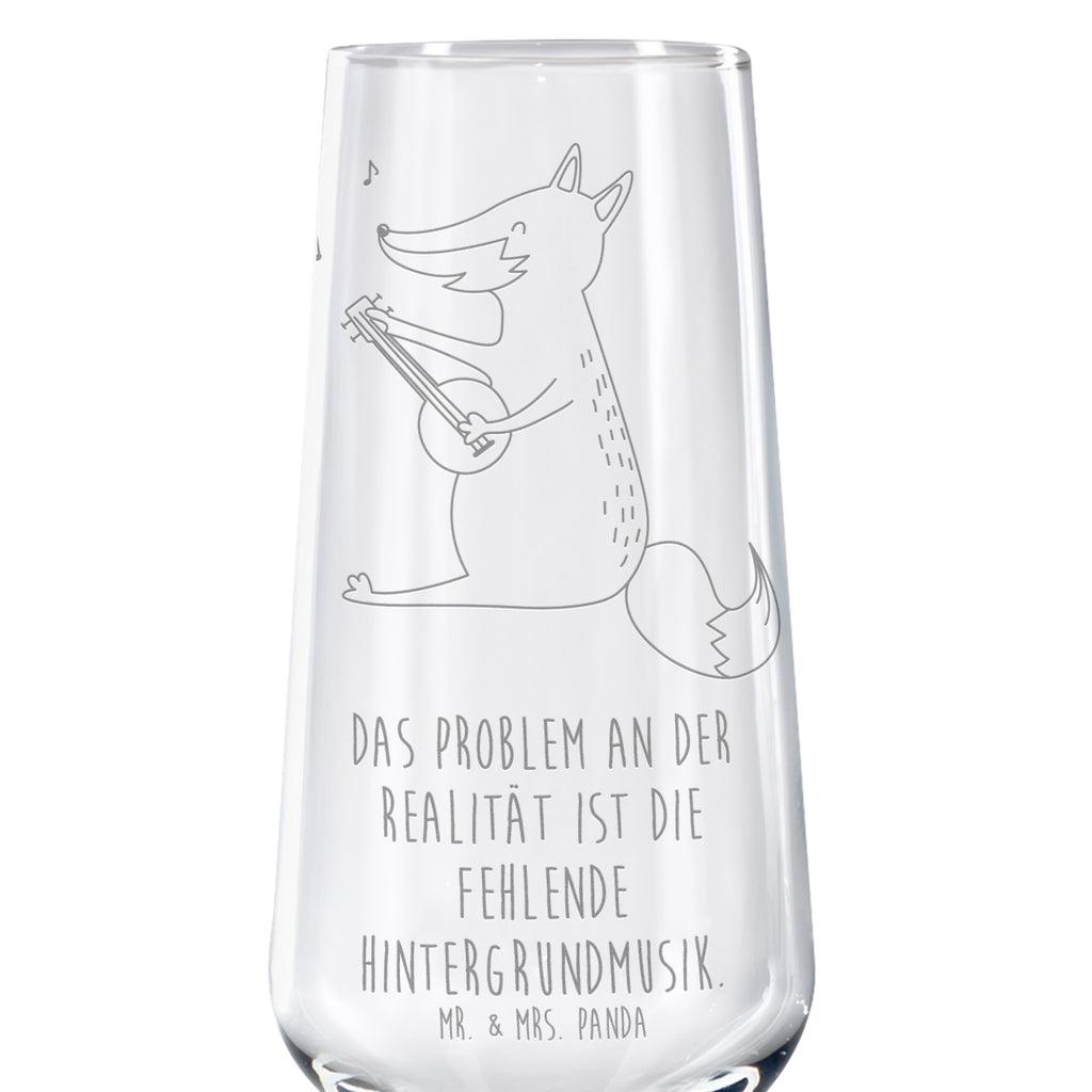 Sektglas Fuchs Gitarre Sektglas, Sektglas mit Gravur, Spülmaschinenfeste Sektgläser, Fuchs, Füchse, Geschenk Musiker, Musik Spruch, Musikerin, Sänger, Sängerin, Gitarre