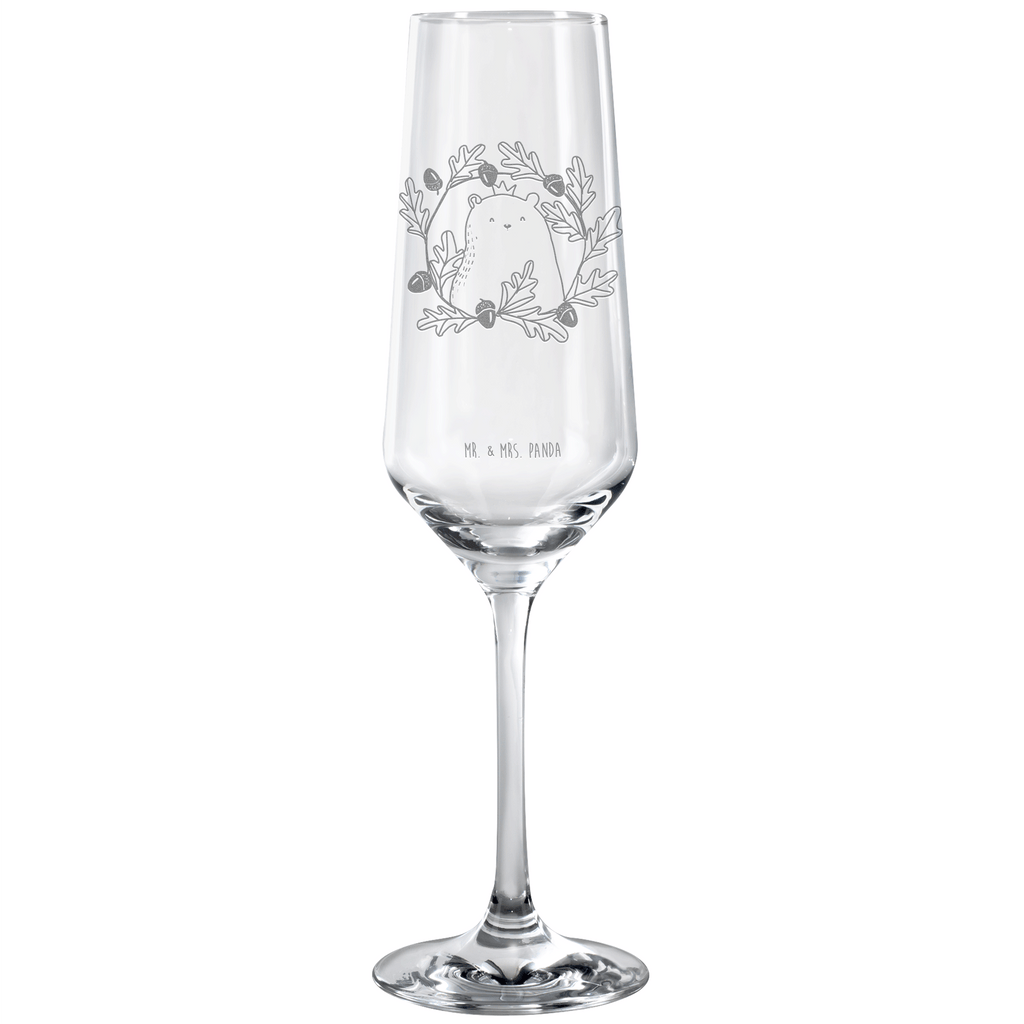 Sektglas Bär König Sektglas, Sektglas mit Gravur, Spülmaschinenfeste Sektgläser, Bär, Teddy, Teddybär, Papa, Papa Bär, bester Vater, bester Papa, weltbester Papa, Vatertag, Vater, Dad, Daddy, Papi