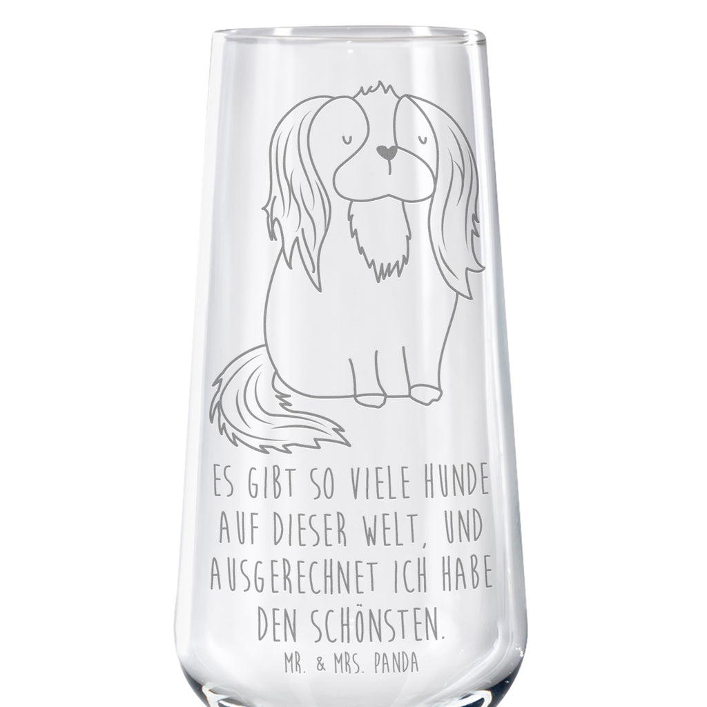 Sektglas Cavalier King Charles Spaniel Sektglas, Sektglas mit Gravur, Spülmaschinenfeste Sektgläser, Hund, Hundemotiv, Haustier, Hunderasse, Tierliebhaber, Hundebesitzer, Sprüche, Cavalier King Charles Spaniel, Cockerspaniel, Spaniel, Spruch, schönster Hund