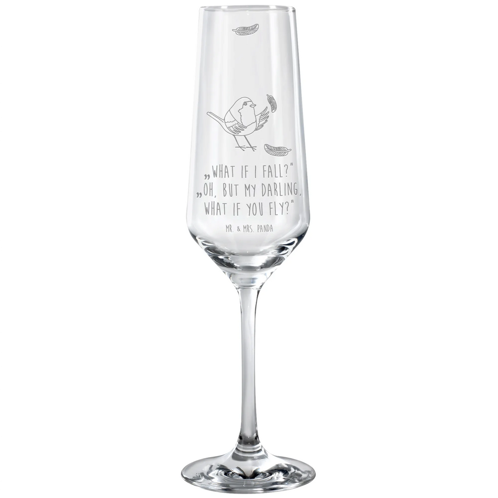 Sektglas Rotkehlchen mit Federn Sektglas, Sektglas mit Gravur, Spülmaschinenfeste Sektgläser, Tiermotive, Gute Laune, lustige Sprüche, Tiere, What if i fall, Rotkehlchen, Spruch Motivation, Spruch Mut, Vogel, Motivation Sprüche, Motivationsbilder, fliegen