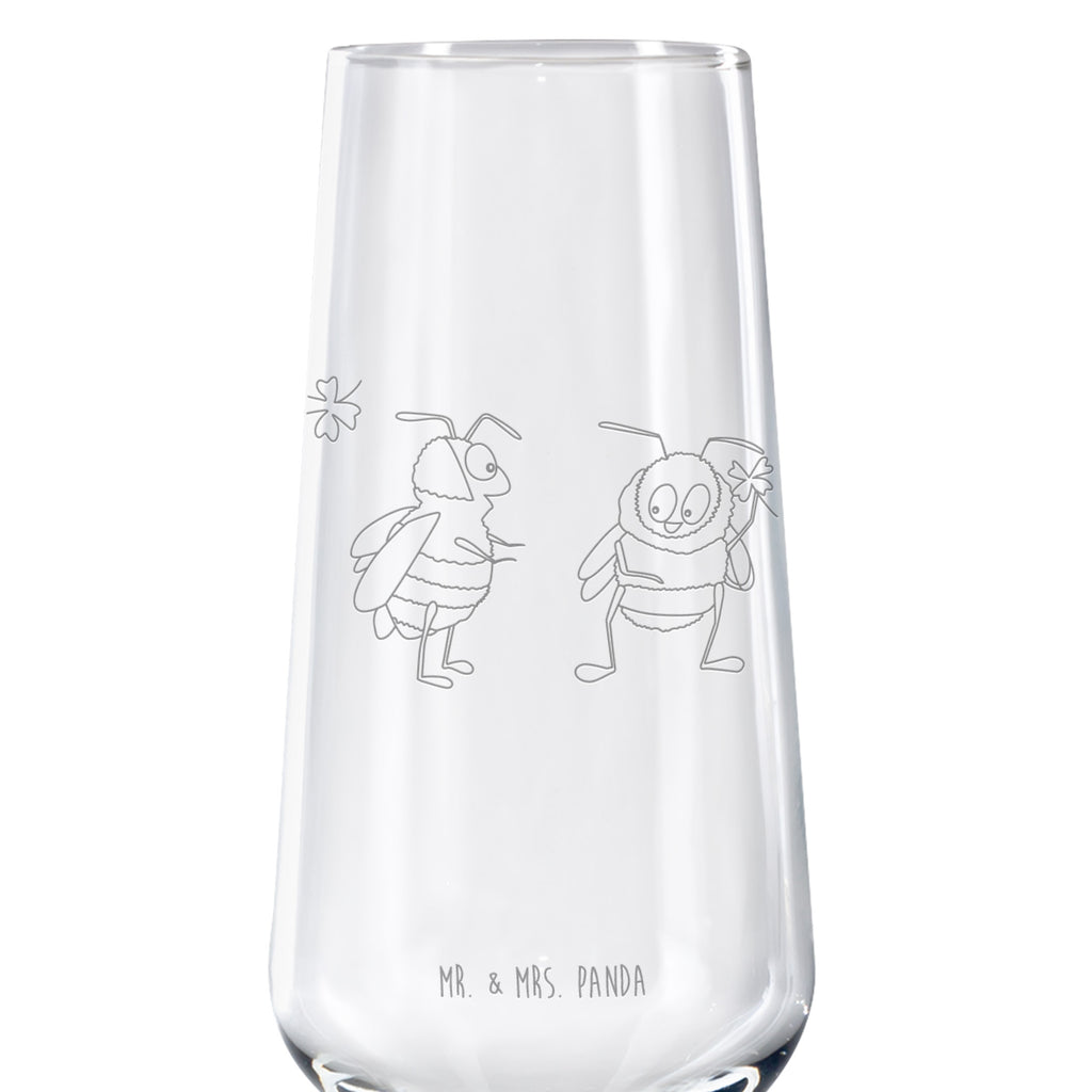 Sektglas Hummeln mit Kleeblatt Sektglas, Sektglas mit Gravur, Spülmaschinenfeste Sektgläser, Tiermotive, Gute Laune, lustige Sprüche, Tiere, Hummel, Biene, Spruch positiv, Biene Deko, Spruch schön, glücklich sein, glücklich werden, Spruch fröhlich