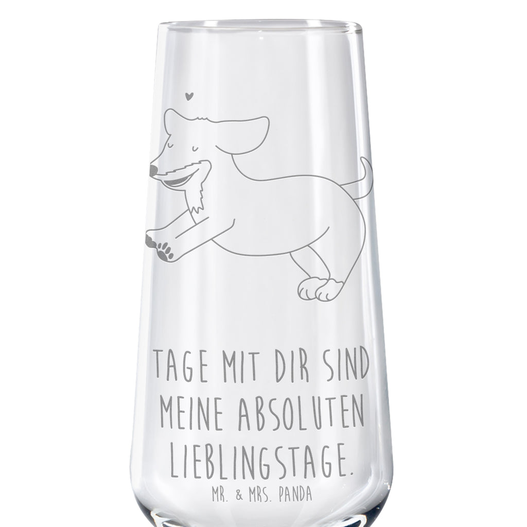 Sektglas Hund Dackel fröhlich Sektglas, Sektglas mit Gravur, Spülmaschinenfeste Sektgläser, Hund, Hundemotiv, Haustier, Hunderasse, Tierliebhaber, Hundebesitzer, Sprüche, Hunde, Dackel, Dachshund, happy dog