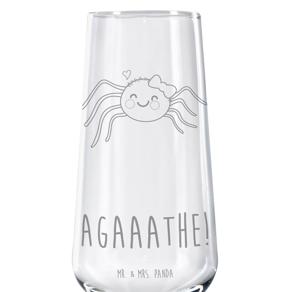 Sektglas Spinne Agathe Freude Sektglas, Sektglas mit Gravur, Spülmaschinenfeste Sektgläser, Spinne Agathe, Spinne, Agathe, Videos, Merchandise, Viral, Viraler Hit, Trend, Beliebte Spinne