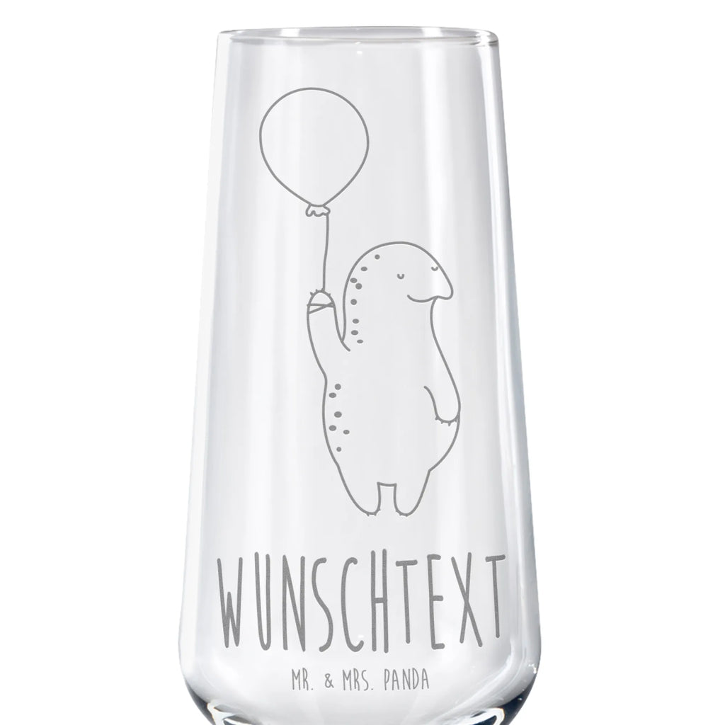 Personalisiertes Sektglas Schildkröte Luftballon Sektglas, Sektglas mit Gravur, Spülmaschinenfeste Sektgläser, Schildkröte, Schildkröten, Mutausbruch, Motivation, Motivationsspruch