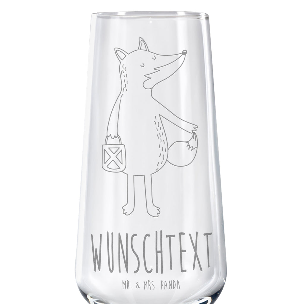 Personalisiertes Sektglas Fuchs Laterne Sektglas, Sektglas mit Gravur, Spülmaschinenfeste Sektgläser, Fuchs, Füchse, Spruch trösten, Liebeskummer Spruch, Laterne, Sankt Martin, Laternenumzug, Aufmuntern, Cäsar Otto Hugo Flaischlen