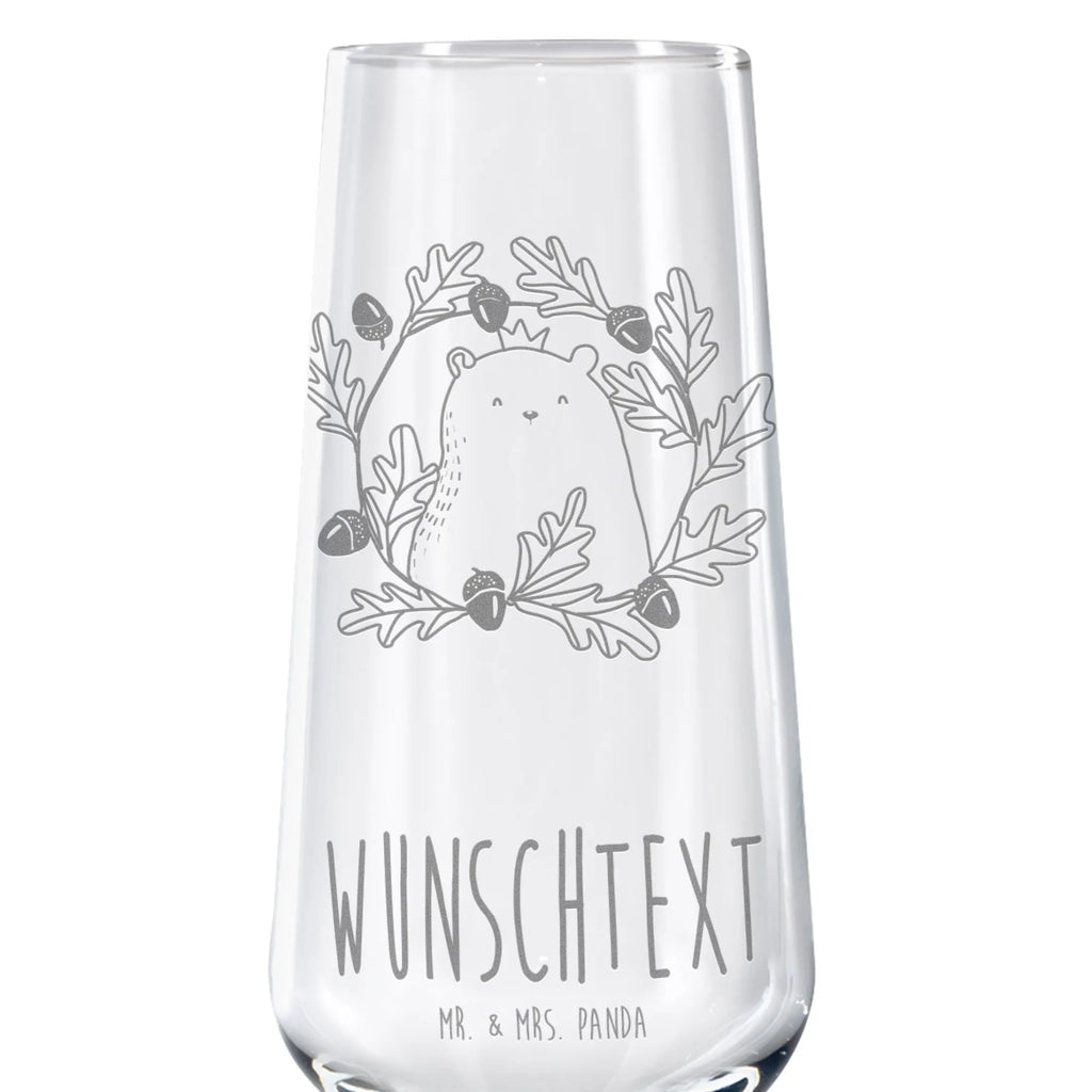 Personalisiertes Sektglas Bär König Sektglas, Sektglas mit Gravur, Spülmaschinenfeste Sektgläser, Bär, Teddy, Teddybär, Papa, Papa Bär, bester Vater, bester Papa, weltbester Papa, Vatertag, Vater, Dad, Daddy, Papi