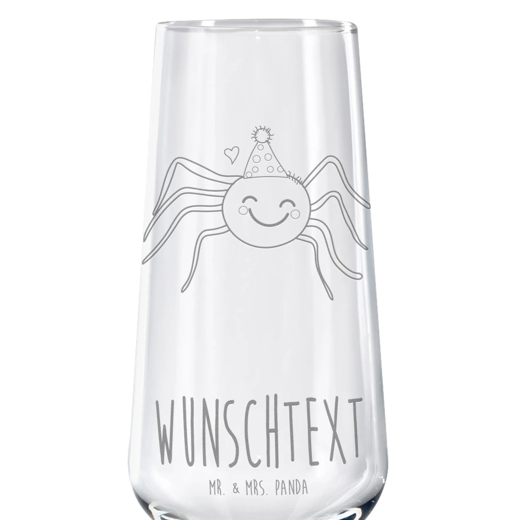 Personalisiertes Sektglas Spinne Agathe Party Sektglas, Sektglas mit Gravur, Spülmaschinenfeste Sektgläser, Spinne Agathe, Spinne, Agathe, Videos, Merchandise, Selbstliebe, Wunder, Motivation, Glück