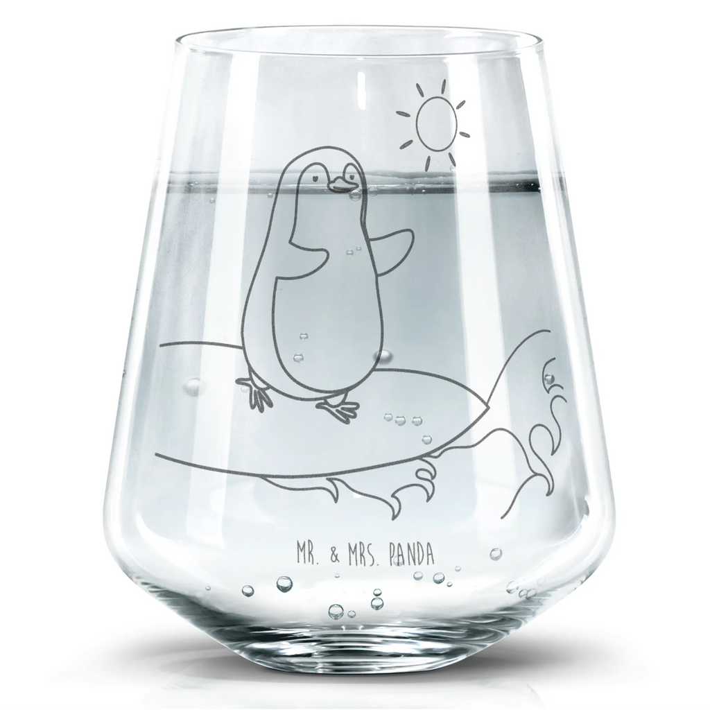 Trinkglas Pinguin Surfer Trinkglas, Trinkglas mit Gravur, Wasserglas, Spülmaschinenfeste Trinkglser, Glas, Gläser, Trinkgläser, Wassergläser, Design Glas, Schöne Trinkgläser, Moderne Trinkgläser, Trinkgläser bunt, Saftgläser, Pinguin, Pinguine, surfen, Surfer, Hawaii, Urlaub, Wellen, Wellen reiten, Portugal