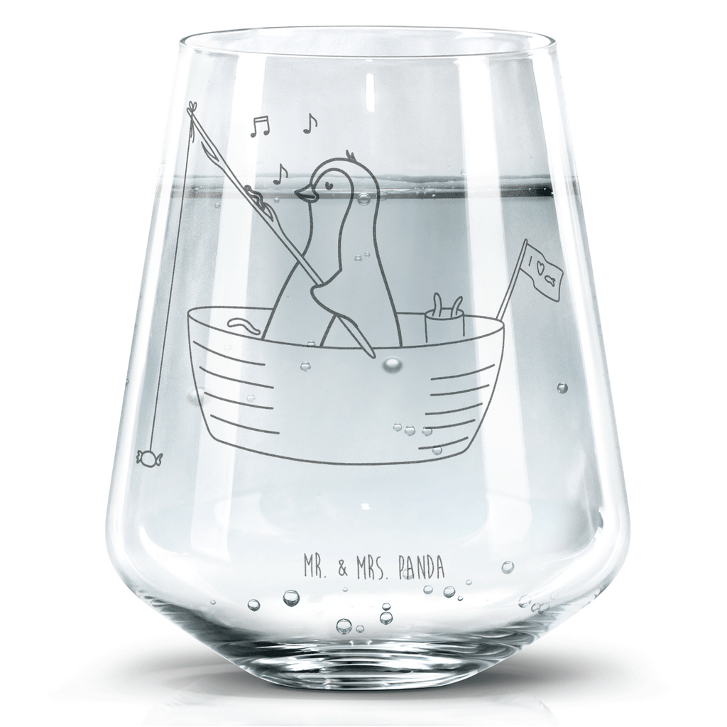 Trinkglas Pinguin Angelboot Trinkglas, Trinkglas mit Gravur, Wasserglas, Spülmaschinenfeste Trinkglser, Pinguin, Pinguine, Angeln, Boot, Angelboot, Lebenslust, Leben, genießen, Motivation, Neustart, Neuanfang, Trennung, Scheidung, Geschenkidee Liebeskummer