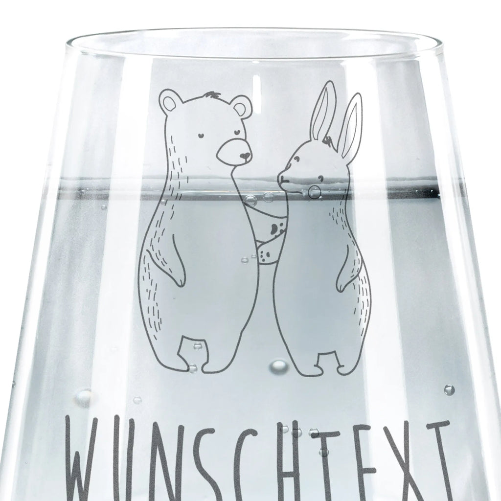 Personalisiertes Trinkglas Bär und Hase Umarmen Trinkglas, Trinkglas mit Gravur, Wasserglas, Spülmaschinenfeste Trinkglser, Liebe, Partner, Freund, Freundin, Ehemann, Ehefrau, Heiraten, Verlobung, Heiratsantrag, Liebesgeschenk, Jahrestag, Hocheitstag, Freunde, bester Freund, Hase, Bär, Bärchen, best friends