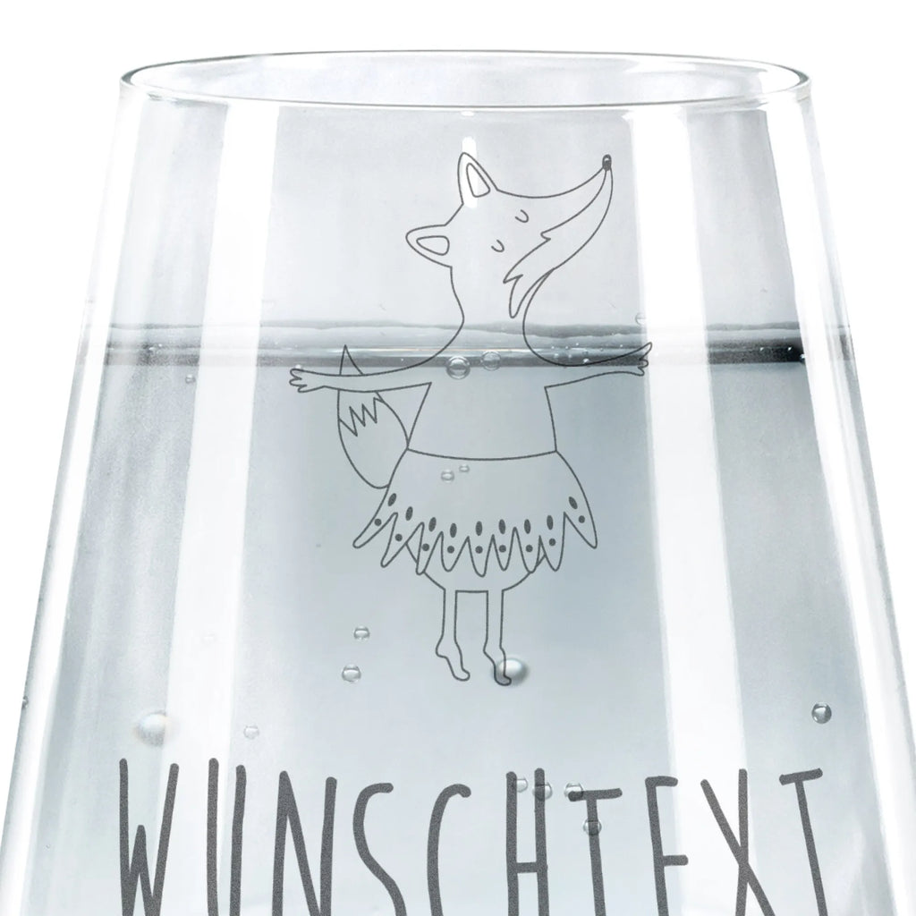 Personalisiertes Trinkglas Fuchs Ballerina Trinkglas, Trinkglas mit Gravur, Wasserglas, Spülmaschinenfeste Trinkglser, Fuchs, Fuchs Spruch, Füchse, Füchsin, Ballerina, Ballett, Tänzerin, Tanzen, Party, Einladung, Geburtstag