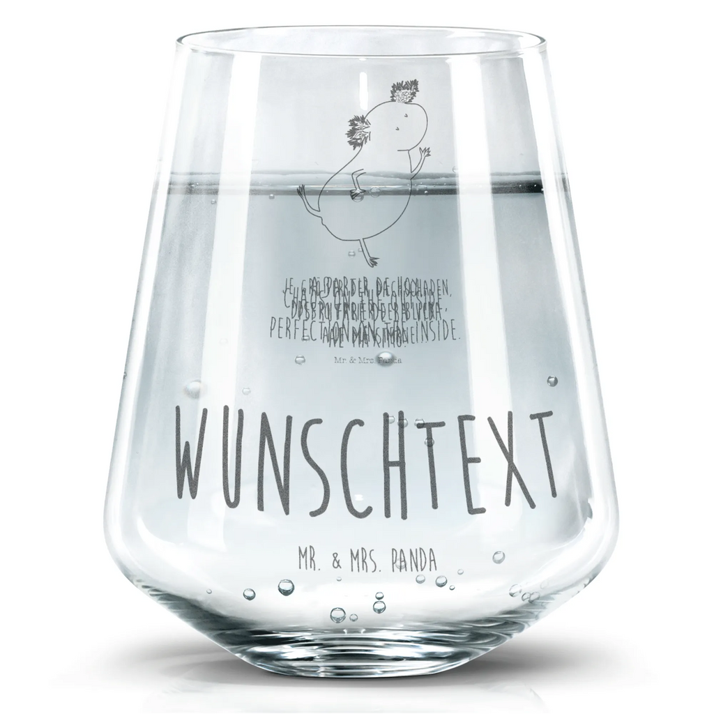 Personalisiertes Trinkglas Axolotl Tanzen Trinkglas, Trinkglas mit Gravur, Wasserglas, Spülmaschinenfeste Trinkglser, Axolotl, Molch, Axolot, Schwanzlurch, Lurch, Lurche, Dachschaden, Sterne, verrückt, Freundin, beste Freundin