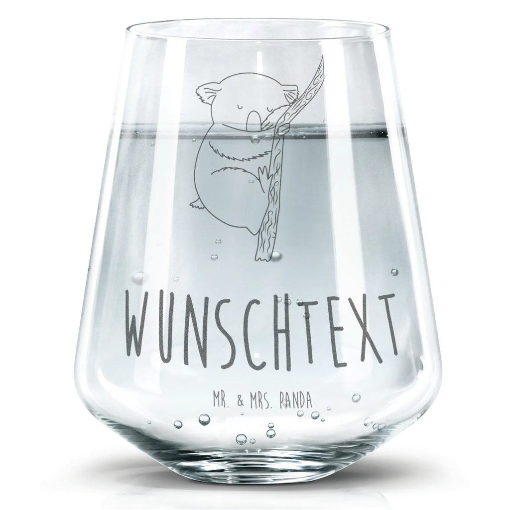 Personalisiertes Trinkglas Koalabär Trinkglas, Trinkglas mit Gravur, Wasserglas, Spülmaschinenfeste Trinkglser, Tiermotive, Gute Laune, lustige Sprüche, Tiere, Koala, träumen, Traum, schlafen, Schlafzimmer, Traumland, Bär, Koalabär