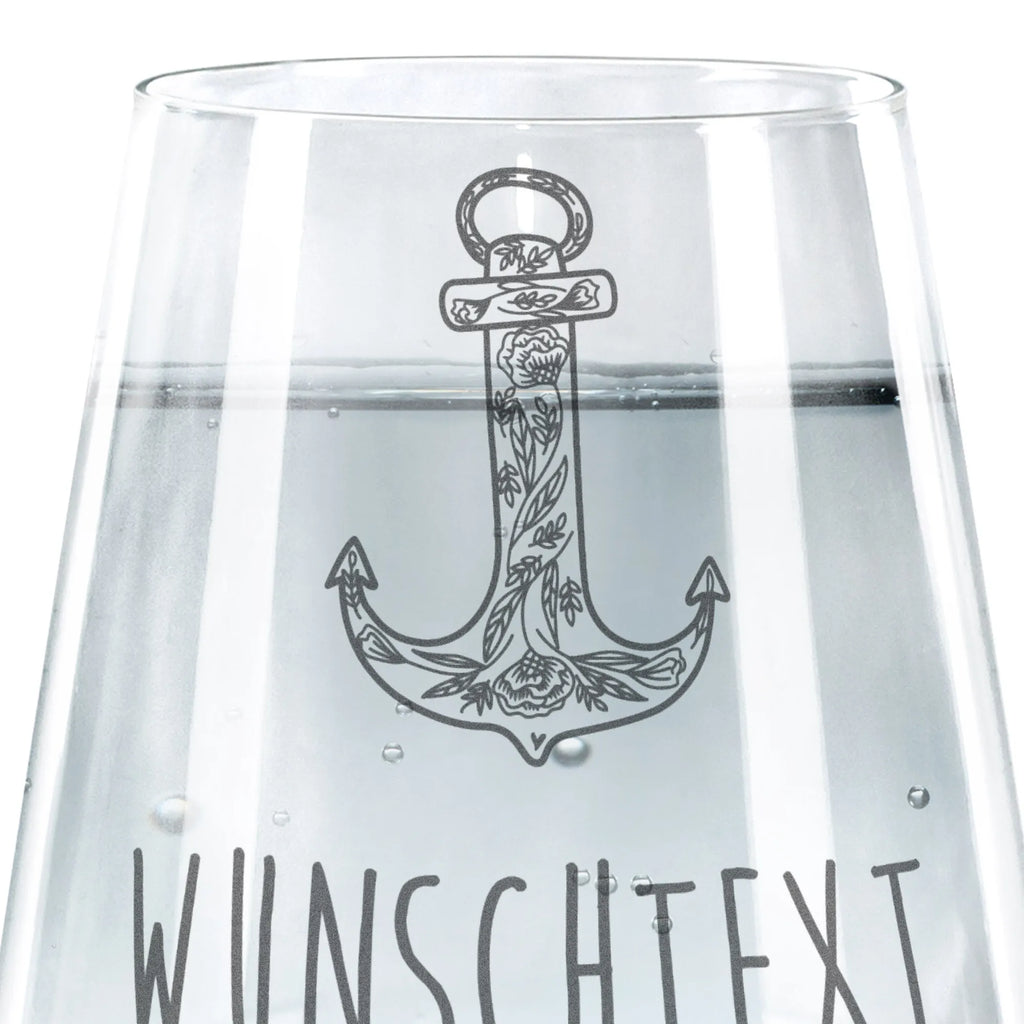 Personalisiertes Trinkglas Anker Blau Trinkglas, Trinkglas mit Gravur, Wasserglas, Spülmaschinenfeste Trinkglser, Tiermotive, Gute Laune, lustige Sprüche, Tiere