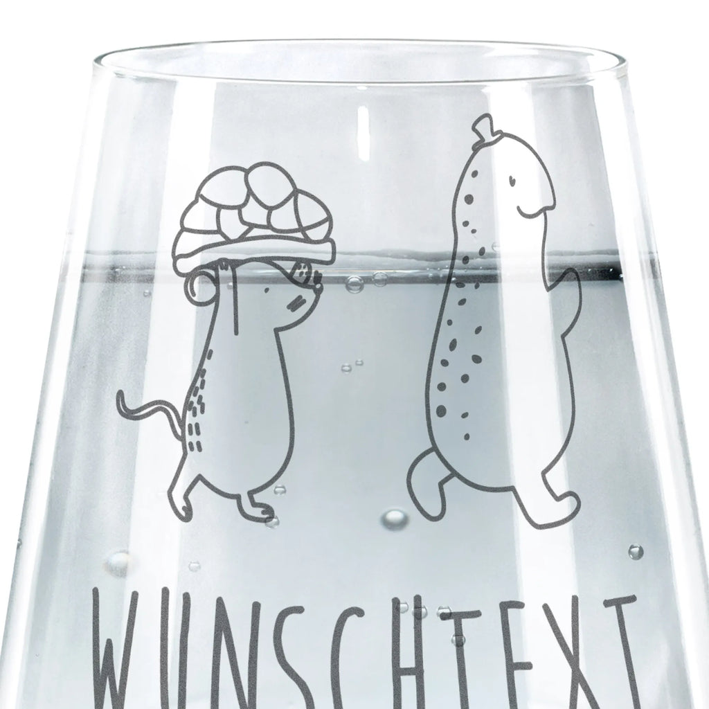 Personalisiertes Trinkglas Schildkröte Maus Trinkglas, Trinkglas mit Gravur, Wasserglas, Spülmaschinenfeste Trinkglser, Schildkröte, Maus, Freunde, Freundinnen, beste Freunde, beste Freundinnen