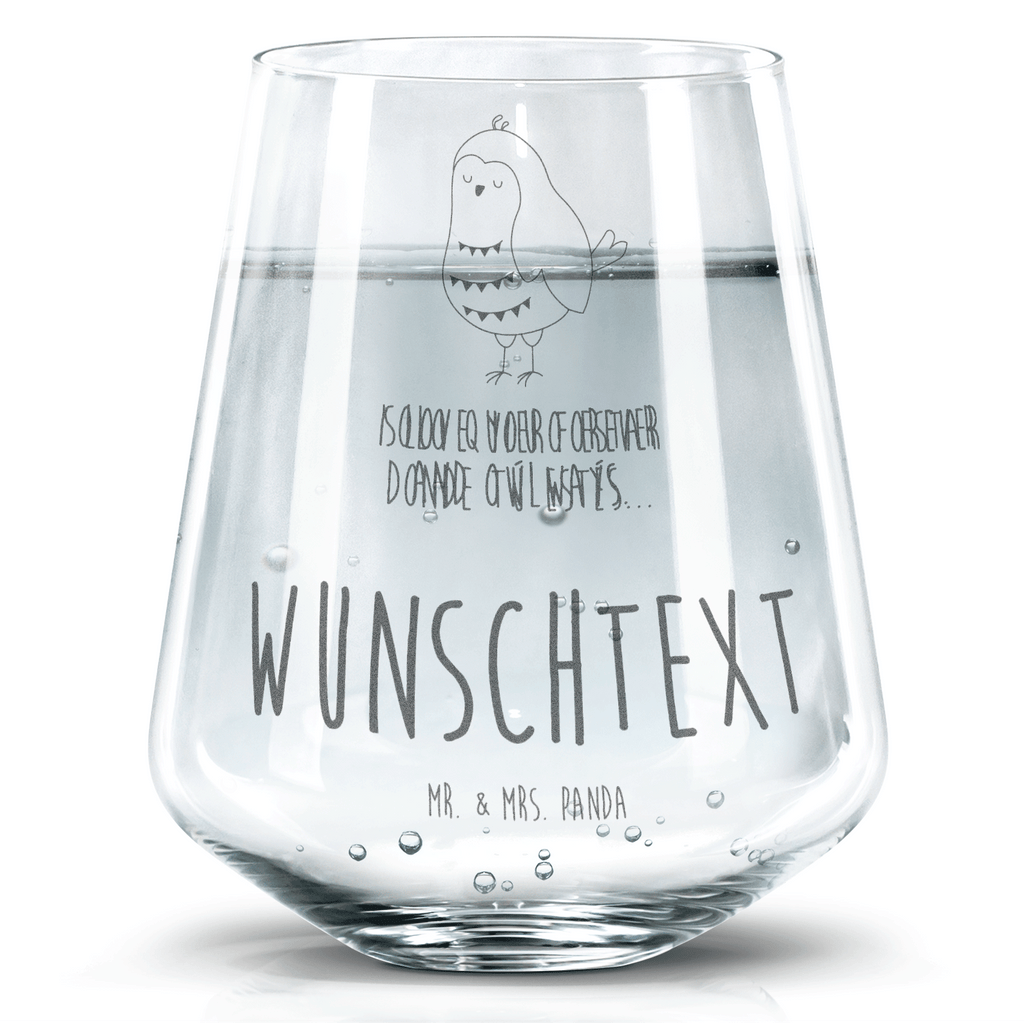 Personalisiertes Trinkglas Eule Zufrieden Trinkglas, Trinkglas mit Gravur, Wasserglas, Spülmaschinenfeste Trinkglser, Eule, Eule Spruch, Eule deko, Owl, Liebe Spruch, Romantisch, Wortspiel lustig, Spruch schön, Geschenk Hochzeitstag