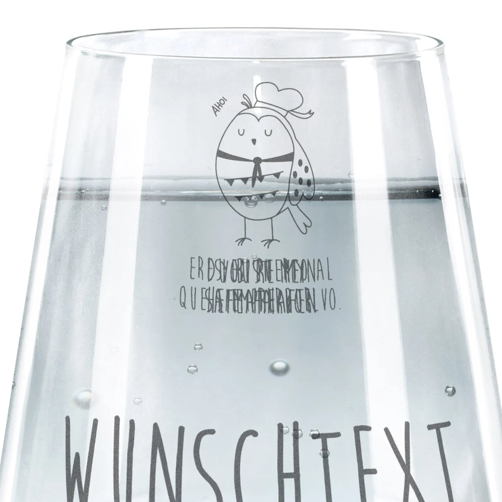 Personalisiertes Trinkglas Eule Matrose Trinkglas, Trinkglas mit Gravur, Wasserglas, Spülmaschinenfeste Trinkglser, Eule, Eule Spruch, Eule Deko, Owl, Wortspiel lustig, Matrose, Freundin, Ehe, Seefahrer, Heimathafen, Hochzeitstag Geschenk