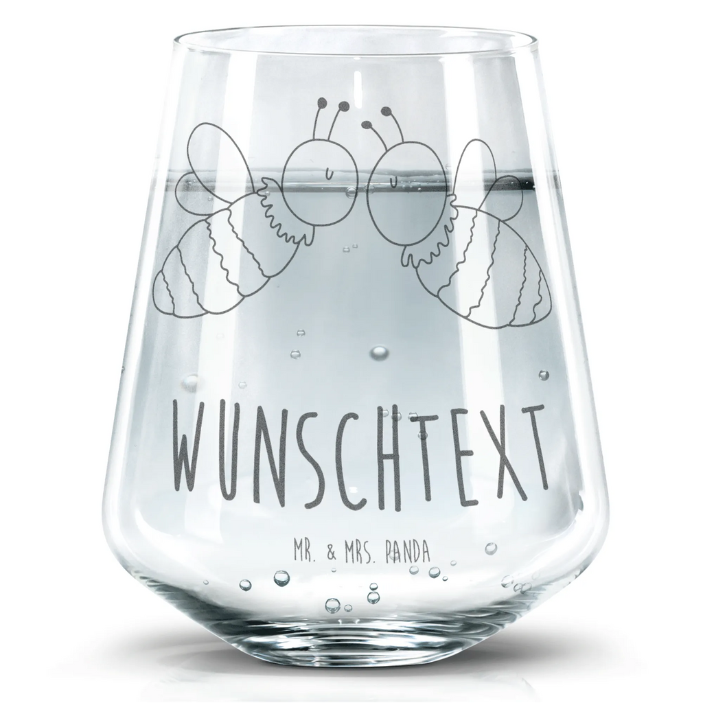 Personalisiertes Trinkglas Biene Liebe Trinkglas, Trinkglas mit Gravur, Wasserglas, Spülmaschinenfeste Trinkglser, Biene, Wespe, Hummel