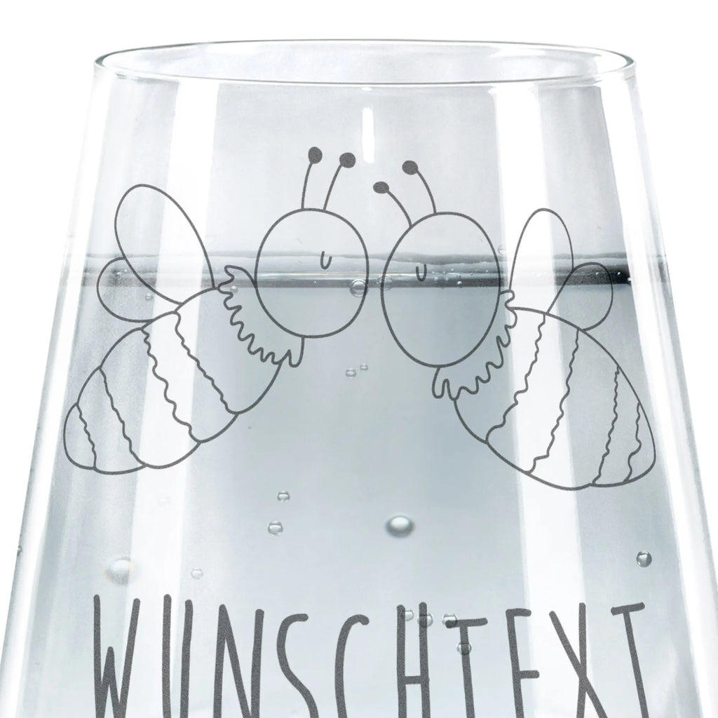 Personalisiertes Trinkglas Biene Liebe Trinkglas, Trinkglas mit Gravur, Wasserglas, Spülmaschinenfeste Trinkglser, Biene, Wespe, Hummel