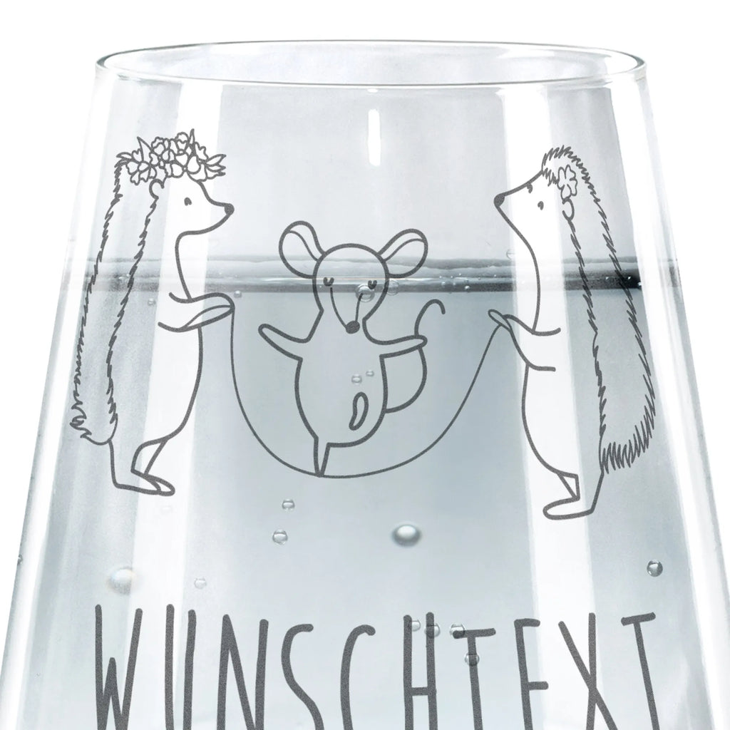 Personalisiertes Trinkglas Igel Seilhüpfen Trinkglas, Trinkglas mit Gravur, Wasserglas, Spülmaschinenfeste Trinkglser, Tiermotive, Gute Laune, lustige Sprüche, Tiere, Igel, Maus, Seilspringen, Seilhüpfen, Kinder, Kindergarten