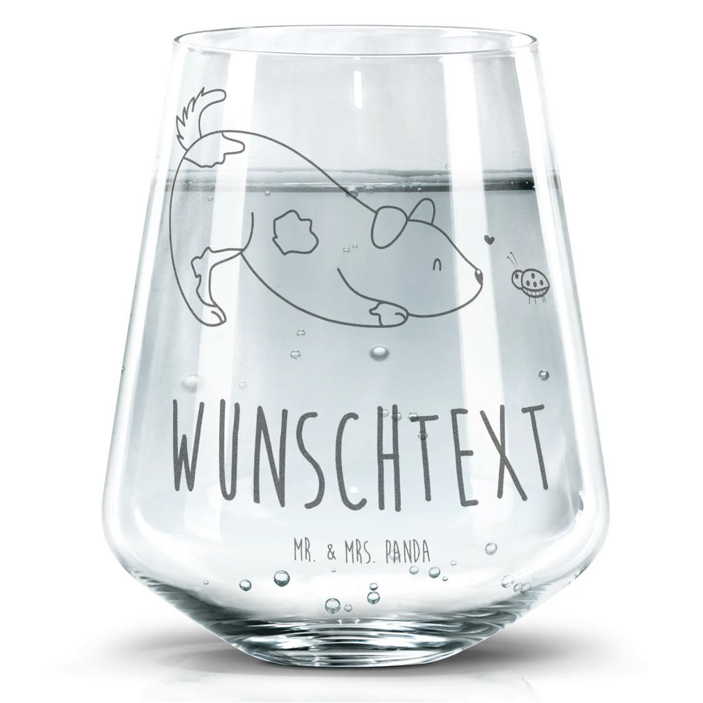 Personalisiertes Trinkglas Hund Marienkäfer Trinkglas, Trinkglas mit Gravur, Wasserglas, Spülmaschinenfeste Trinkglser, Hund, Hundemotiv, Haustier, Hunderasse, Tierliebhaber, Hundebesitzer, Sprüche, Hunde, Hundespruch, Marienkäfer, Mischling, Mischlinghund