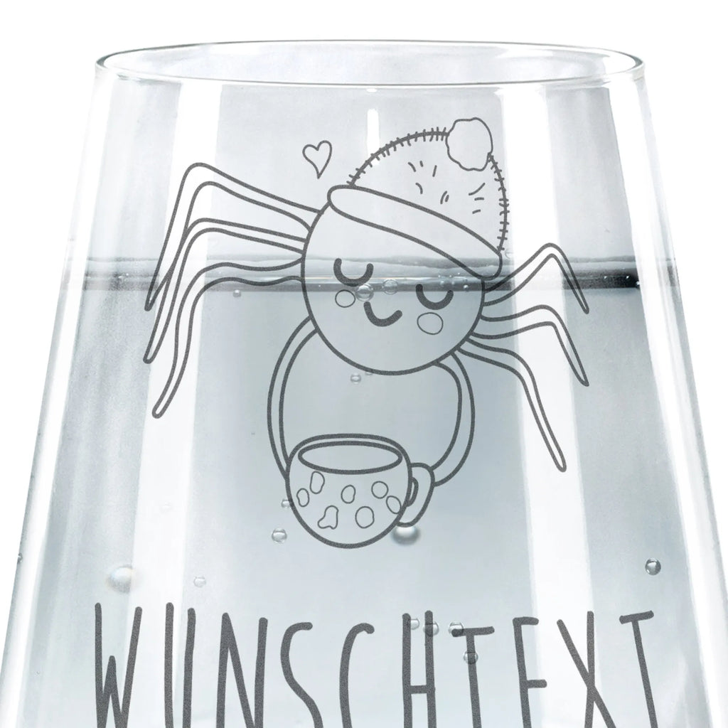 Personalisiertes Trinkglas Spinne Agathe Kaffee Trinkglas, Trinkglas mit Gravur, Wasserglas, Spülmaschinenfeste Trinkglser, Spinne Agathe, Spinne, Agathe, Videos, Merchandise, Kaffee, Morgen, Morgenmuffel, Lebensweisheiten, Weiser Spruch