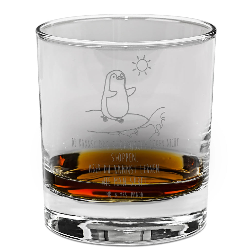 Whiskey Glas Pinguin Surfer Whiskeylgas, Whiskey Glas, Whiskey Glas mit Gravur, Whiskeyglas mit Spruch, Whiskey Glas mit Sprüchen, Whiskygläser, Whisky Gläser, Whiskey Tumbler, Whiskyglas mit Gravur, Gravur Whiskyglas, Edle Whiskygläser, Pinguin, Pinguine, surfen, Surfer, Hawaii, Urlaub, Wellen, Wellen reiten, Portugal