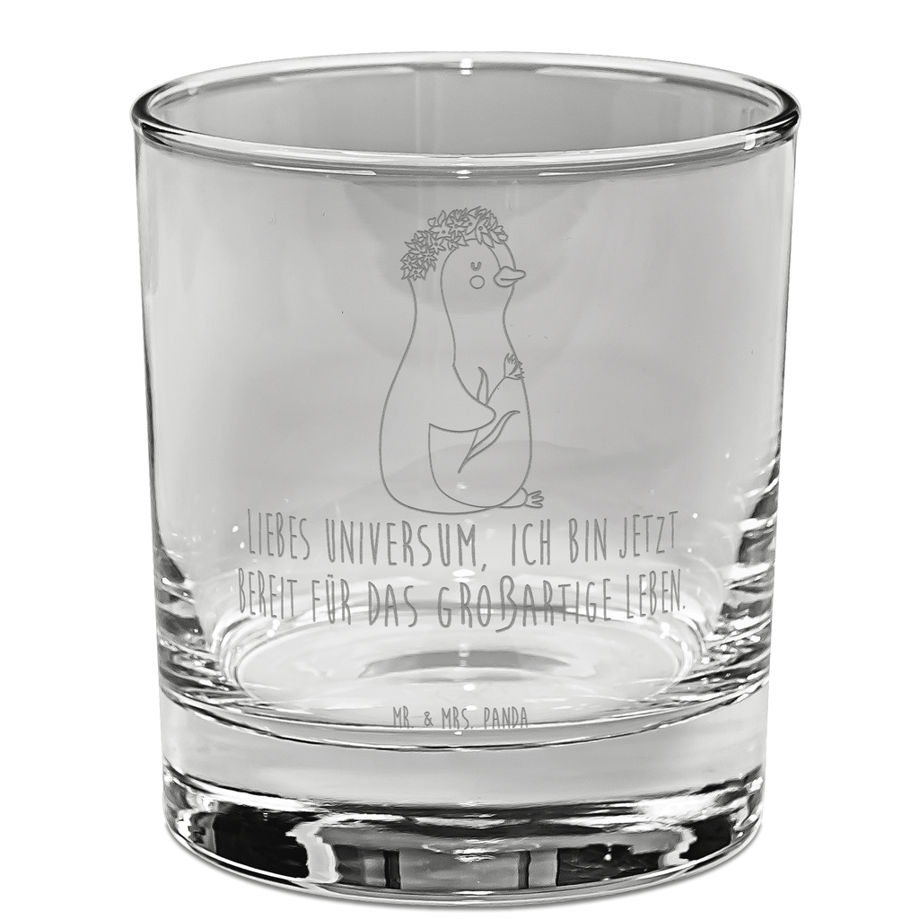 Whiskey Glas Pinguin Blumenkranz Whiskeylgas, Whiskey Glas, Whiskey Glas mit Gravur, Whiskeyglas mit Spruch, Whiskey Glas mit Sprüchen, Whiskygläser, Whisky Gläser, Whiskey Tumbler, Whiskyglas mit Gravur, Gravur Whiskyglas, Edle Whiskygläser, Pinguin, Pinguine, Blumenkranz, Universum, Leben, Wünsche, Ziele, Lebensziele, Motivation, Lebenslust, Liebeskummer, Geschenkidee