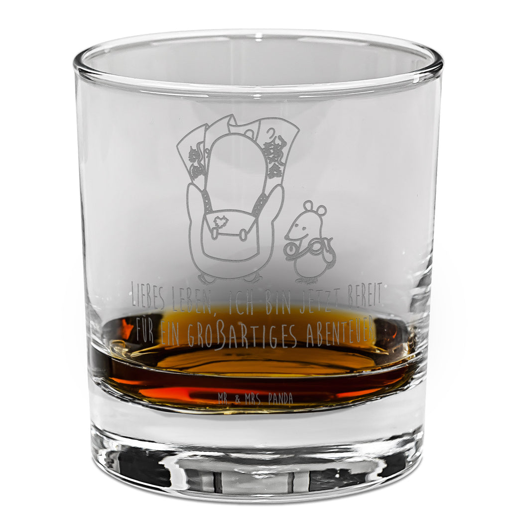 Whiskey Glas Pinguin & Maus Wanderer Whiskeylgas, Whiskey Glas, Whiskey Glas mit Gravur, Whiskeyglas mit Spruch, Whiskey Glas mit Sprüchen, Whiskygläser, Whisky Gläser, Whiskey Tumbler, Whiskyglas mit Gravur, Gravur Whiskyglas, Edle Whiskygläser, Pinguin, Pinguine, Abenteurer, Abenteuer, Roadtrip, Ausflug, Wanderlust, wandern